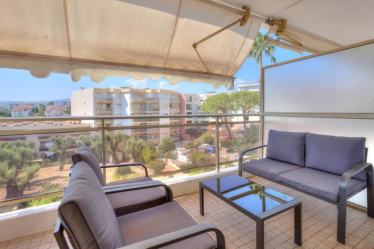 Le Sun-Beach - Spacieux 3 Pieces Avec Parking A 400 M Des Plages De ז'ואן-לה-פינס מראה חיצוני תמונה