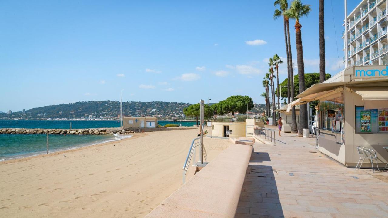 Le Sun-Beach - Spacieux 3 Pieces Avec Parking A 400 M Des Plages De ז'ואן-לה-פינס מראה חיצוני תמונה