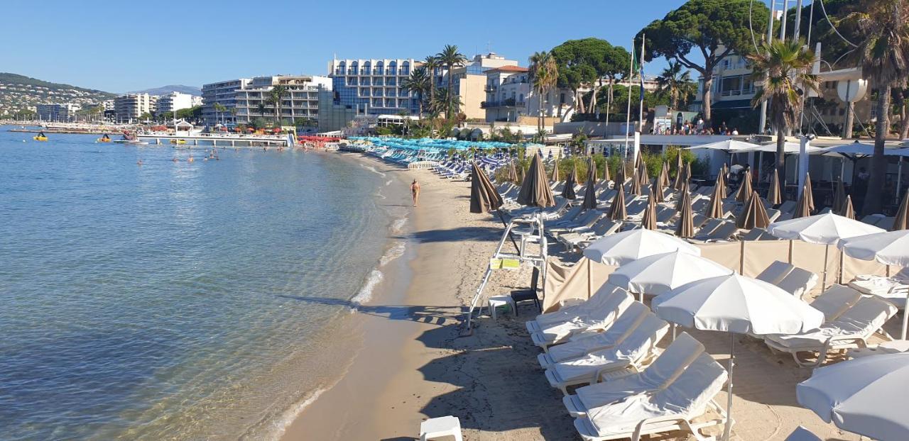 Le Sun-Beach - Spacieux 3 Pieces Avec Parking A 400 M Des Plages De ז'ואן-לה-פינס מראה חיצוני תמונה